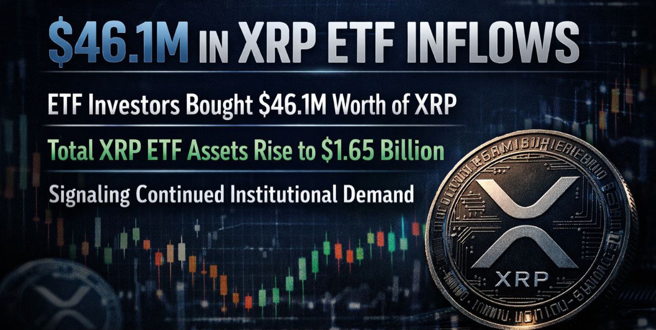 XRP ETF Inflows Chart