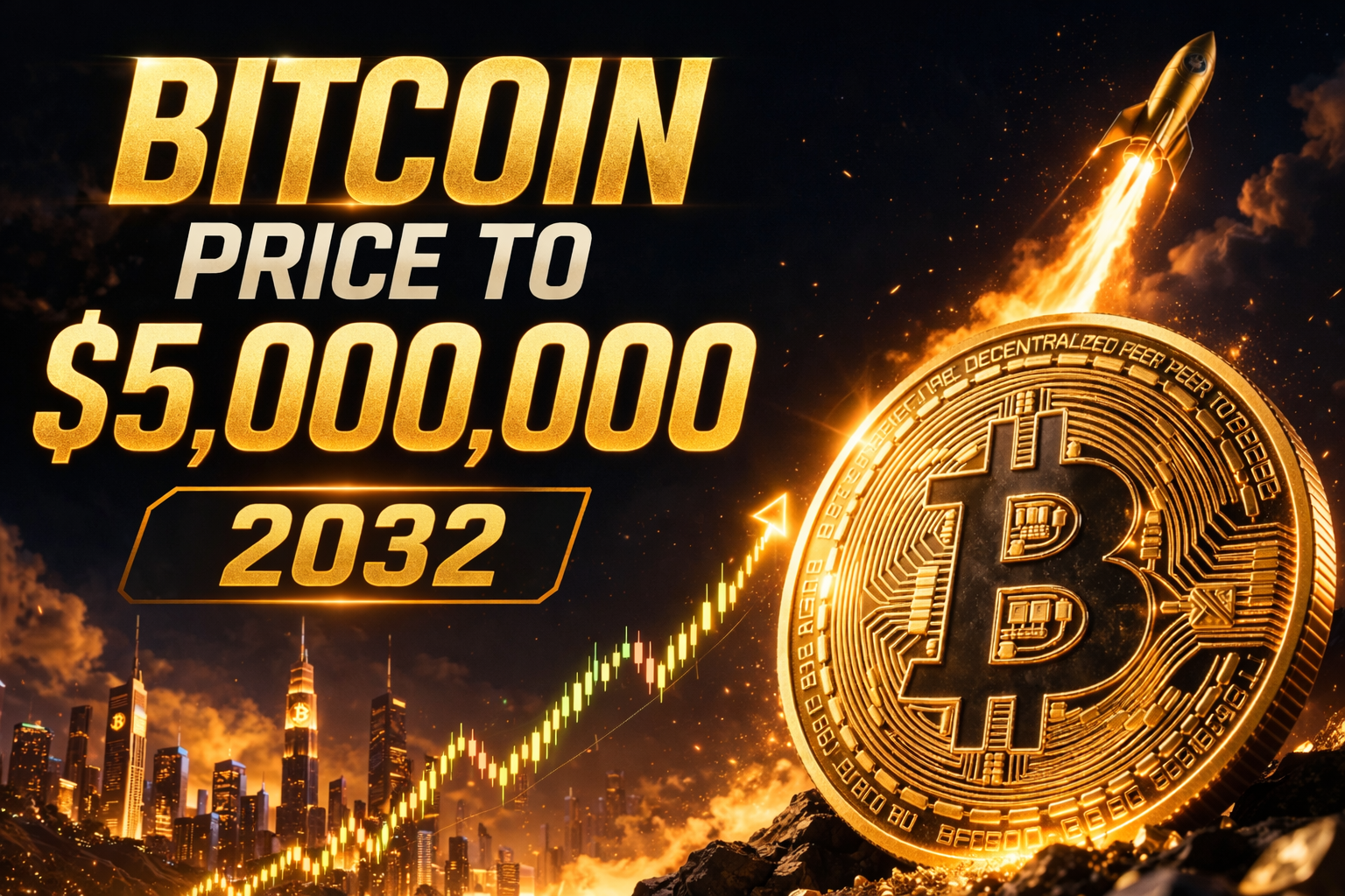 البيتكوين سيصل إلى 5 مليون دولار للعملة الواحدة 📈