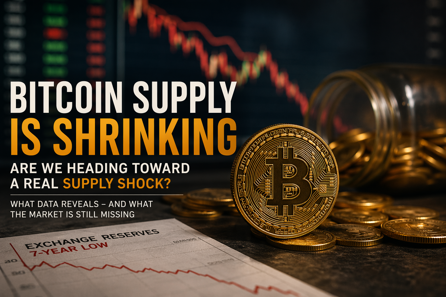 هل يقترب البيتكوين من صدمة عرض حقيقية؟ قراءة تحليلية لما يحدث خلف الكواليس