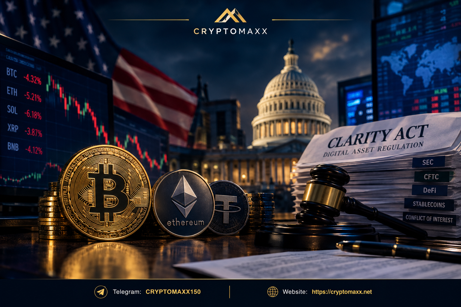 Behind the Collapse of the “CLARITY Act”: How Did the Crypto Regulation Deal Fall Apart in the Final Hours?