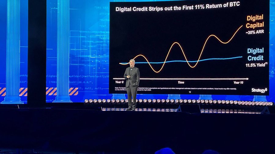 مايكل سايلور: الائتمان يحرك العالم وبيتكوين قد تقلل التقلبات